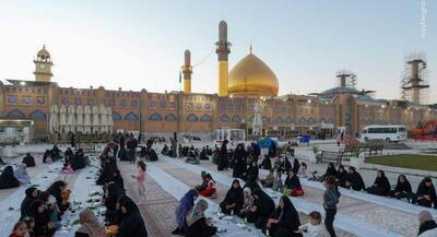 تصاویر سفره‌های افطار مواکب سامرا | جهان نیوز