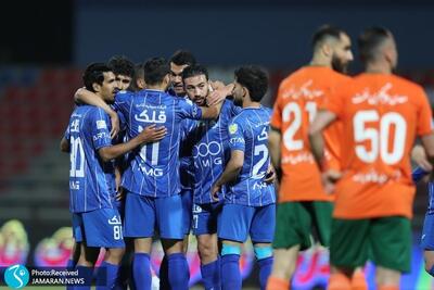  هفته 22 لیگ برتر فوتبال| مس رفسنجان 0-1 استقلال (پایان نیمه اول)+عکس و ویدیوی گل