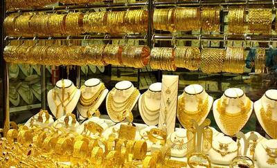  خودنمایی طلاهای سرقتی درویترین طلافروشی