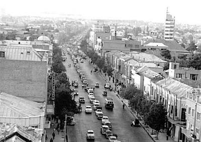  عکس/ خیابان فردوسی تهران در دهه ۳۰