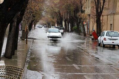  بارش باران در ۱۰ استان کشور برای روز دوشنبه قطعی است