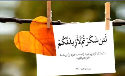 طلوع بندگی | اگر قدردان و شاکر باشیم، گمراه نمی‌شویم