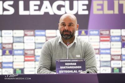  بازگشت کاپیتان؛ سهراب بختیاری‌زاده سرمربی استقلال شد