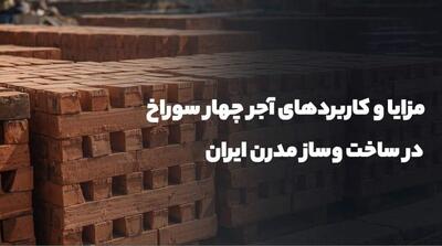  مزایا و کاربردهای آجر چهار سوراخ در ساخت وساز مدرن ایران - مردم سالاری آنلاین