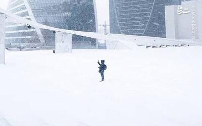  عکس/ مسکوی زیبای برفی