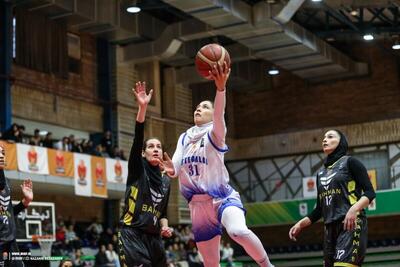  نیمه نهایی لیگ بسکتبال بانوان| استقلال فینالیست شد