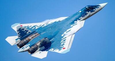  سی جنگنده سوخو ۵۷ سری پیشرفته E در ایران + فیلم