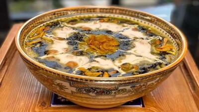  آش رشته ماه مبارک رمضان بدون نخود + روش تهیه