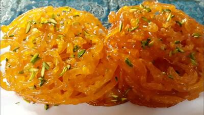  زولبیای قنادی ها را در خانه درست کنید