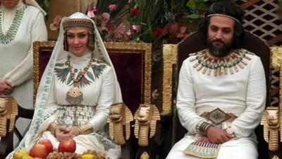  عکس| سفر در زمان؛ «الهام حمیدی» در لباس عروس و در اولین فیلم اش؛ سال 80