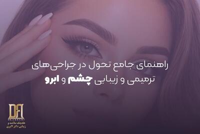  راهنمای جامع تحول در جراحی‌های ترمیمی و زیبایی چشم و ابرو؛ از آناتومی تا تکنولوژی‌های نوین 2026