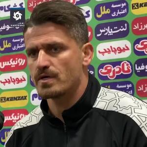  وریا غفوری: نشستن روی نیمکت استقلال لذت بخش است
