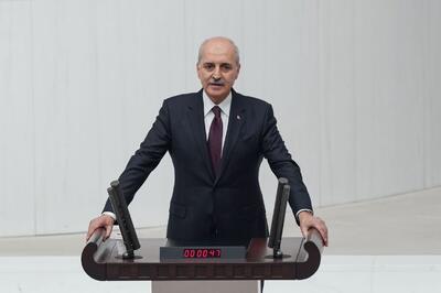  رئیس مجلس ترکیه: برای جلوگیری از جنگ علیه ایران هر کاری می‌کنیم + فیلم