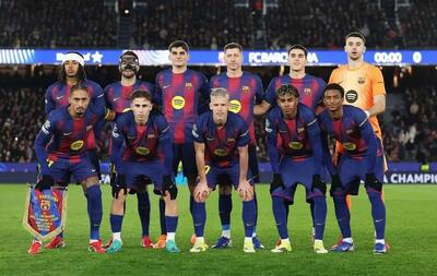  ترکیب بارسلونا در دیدار مقابل لوانته