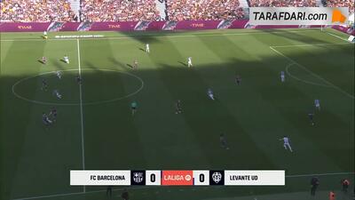  خلاصه بازی بارسلونا 3-0 لوانته (لالیگا - 26-2025)