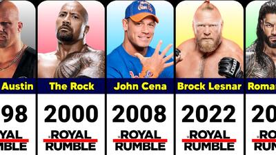  تمام برندگان رویال رامبل WWE از 1988 تا 2026؛ با حضور جان سینا، رومن رینز، راک، استیو آستین و براک لزنر
