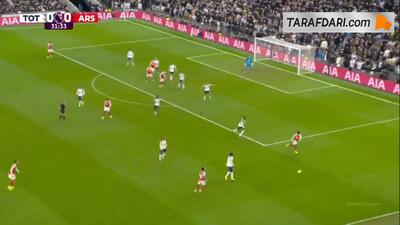  گل ابرچی ازه به تاتنهام (تاتنهام 0-1 آرسنال)