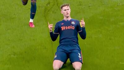  گل اول نیوکسل به منچسترسیتی (هال)