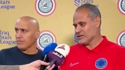  عصبانیت شدید علیمنصور از داوری در لیگ عراق!