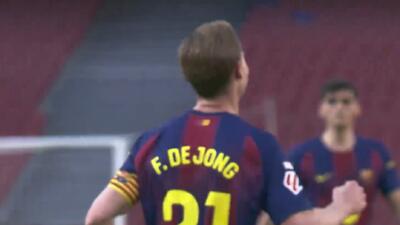  گل دوم بارسلونا به لوانته توسط دی‌یونگ