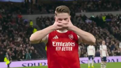  گل دوم آرسنال به تاتنهام (گیوکرش)