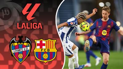  خلاصه بازی بارسلونا 3 - لوانته 0