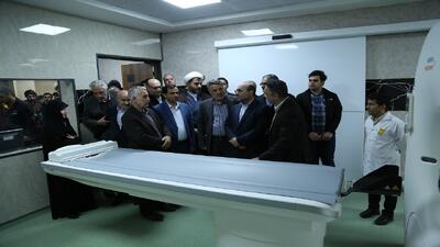  بهره برداری از اولین مرکز سی‌تی آنژیوگرافی چهارمحال و بختیاری + عکس