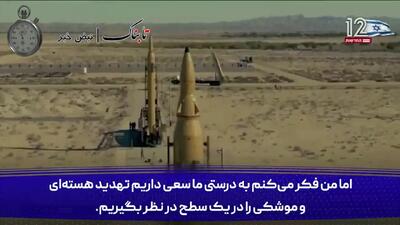  اوضاع زرادخانه موشکی ایران در این مقطع حساس +فیلم