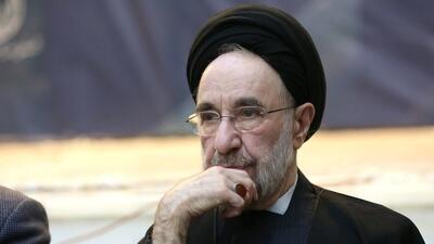  محمد خاتمی: حوادث اخیر باید روشن و باورپذیر تبیین شود/ اسرائیل خواستار تجزیه ایران است