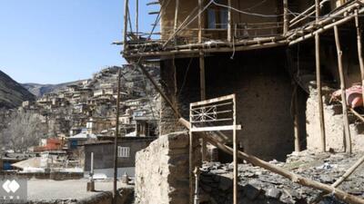  روستای پلکانی کنگ در ماسوله خراسان