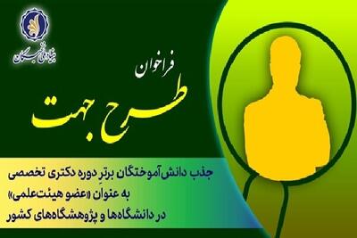  فراخوان جدید جذب هیئت علمی در کهگیلویه و بویراحمد؛ ثبت‌نام طرح «جهت» آغاز شد / آغاز نام‌نویسی طرح «جهت» برای استخدام هیئت علمی در کهگیلویه و بویراحمد + جزئیات شرایط ثبت‌نام | اندیشه قرن