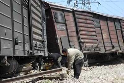  حادثه خروج قطار از خط در ایستگاه پیشوا