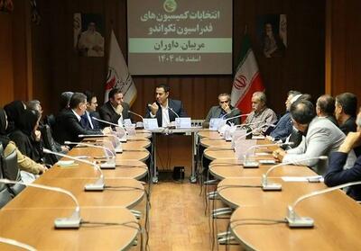  ترکیب نمایندگان داوران و مربیان در مجمع انتخاباتی تکواندو