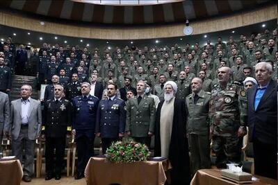  برگزاری آیین دانش‌آموختگی دانشجویان مدیریت دفاعی دانشگاه دافوس