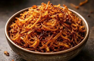  طرز تهیه پیاز داغ برای فریزر با ماندگاری طولانی