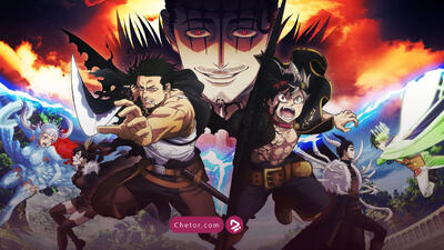  همه چیز درباره انیمه شبدر سیاه (Black Clover)