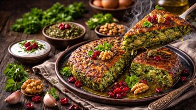  طرز تهیه کوکو سبزی پف دار و نرم؛ با این فوت و فن ها کوکو سبزی شما همیشه عالی میشود