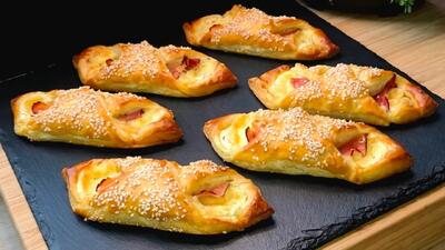  طرز تهیه یک صبحانه فوری ۵ دقیقه ای / صبحانه فرانسوی با خمیر هزارلا