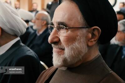  خاتمی در ایران است