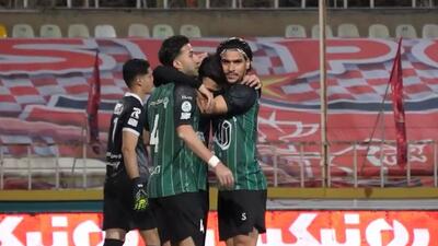  ۲ گل خیبر خرم‌آباد به پرسپولیس از زاویه دوربین باشگاه