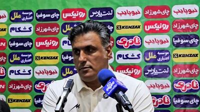  صحبت های امیر خلیفه اصل سرمربی استقلال خوزستان بعد از بازی با سپاهان
