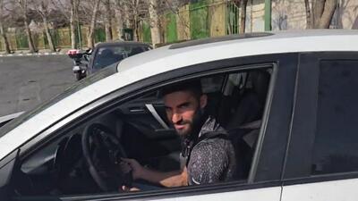  خروج بازیکنان استقلال از ورزشگاه بعد از تمرین امروز