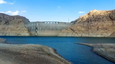  افت 50 درصدی حجم آب در سد الغدیر شهرستان ساوه