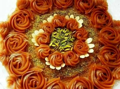  حلوای سه آرد ویژه ماه مبارک رمضان + روش تهیه