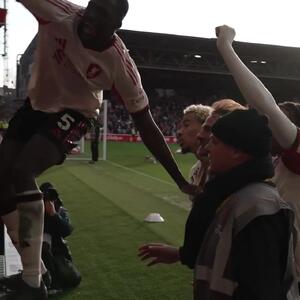  ویدئو: خوشحالی هیجانی مک‌آلیستر از گل دقیقه 97‏