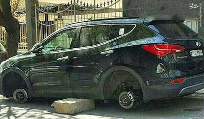  سرقت سانتافه با بیهوش کردن مرد میانسال