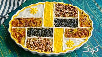  حلیم بادمجان مجلسی خوشمزه با برنج و گوشت - مجله اینترنتی کولاک