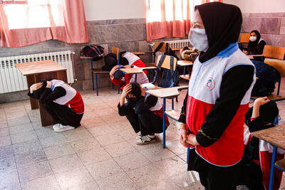  مانور زلزله در ۳۷۵۰ مدرسه اصفهان اجرا می‌شود