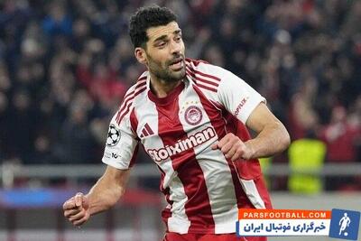  مهدی طارمی در لیست المپیاکوس مقابل بایرلورکوزن قرار گرفت