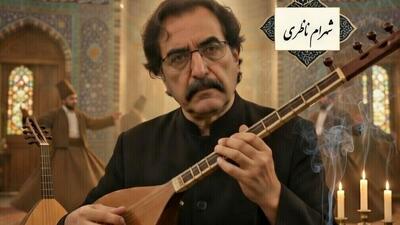  فیلم/ زیباترین شعر دیوان شمس با صدای غزل ساز «شهرام ناظری» شوالیهٔ آواز ایران/در هوایت بی قرارم روز و شب